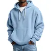 Sudadera con capucha holgada de moda americana nueva transfronteriza de Amazon, top pullover casual de otoño para hombre