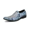 Sapatos masculinos de couro de tamanho grande para uso transfronteiriço, estilo europeu e americano, novos mocassins de primavera e outono, sapatos casuais slip-on da moda para homens