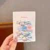 Pinza para el pelo de gato de dibujos animados, linda estrella de cinco puntas degradada, pinza para flequillo de niña, pinza lateral moderna y fresca, cabello ondulado súper de cuento de hadas