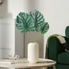 Decoração Criativa de Arranjo de Flores DIY para Sala de Estar com Folha de Tartaruga, Folhas Artificiais de Tartaruga Estilo Ins Nórdico, Folhas de Plantas Verdes para Interiores para Cafés
