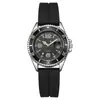 Reloj de cuarzo deportivo de moda para parejas transfronterizas, con diseño de fantasma de agua verde, informal, de silicona, para estudiantes, resistente al agua.