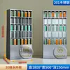 Gabinete de acero inoxidable para tazas, empleado de fábrica, estante para tazas de múltiples compartimentos, casillero de almacenamiento de taller, gabinete de almacenamiento de tazas de té para sala de descanso