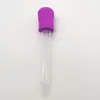 Alimentador de medicamentos multifuncional para bebés de 5 ml, gotero de silicona con cabezal de goma antiasfixia para niños.