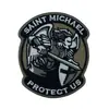 Lâmina de Anjo São Miguel Protege os EUA SÃO MIGUEL PROTEJA-NOS Patch de Velcro