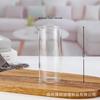 Vaso Escandinavo de Vidro Reto Vaso Simples para Flores Hidropônicas Taça para Velas Luxo Acessível para Casa Enfeites de Decoração de Flores Secas