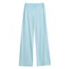 Pantalones Deportivos de Yoga para Niña Pure Desire Cintura en V Cierre Delgado Look Pierna Ancha Muestran Pierna Pantalones Largos Dexing Pierna Recta Pantalones para Casa