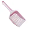 Pala para arena de gato de plástico, artículos para mascotas, pala para arena de gato de bentonita hueca, yuca, tofu