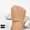 Pulseira de Aço Titânio Dourado Estilo Ins Europeu e Americano Corrente Múltipla Ajustável Corrente para Clavícula Corrente de Pescoço Corrente de Aço Titânio Tipo Lâmina