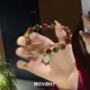 Nova Edição Limitada Pulseira de Contas do Papai Noel de Natal Estilo Ins Doce Versátil Atmosfera de Alto Padrão Pulseira para Melhor Amiga