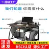 Escritorio de computadora simple para estudiar, escritorio para el hogar, escritorio simple para escribir para viviendas de alquiler, escritorio de oficina, mesa y silla de estudio