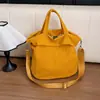 Bolsa Tote de Moda Transfronteiriça, de Alto Padrão, Ultra Leve e Versátil, Bolsa de Tecido Diagonal de Grande Capacidade para Mulheres