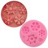 Preço de fábrica flor de girassol crisântemo Zou crisântemo forma para bolo DIY silicone açúcar ferramenta de panificação forma H1796
