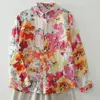 Cardigan Camisa Protector Solar Estilo Artístico Único y Hermoso para Primavera y Otoño 2026, Holgada, Delgada, Transpirable, Camisa Casual de Manga Larga para Mujer