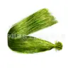 Comercio Exterior Color Arcoíris Láser Seda Palo Cabello Pieza de Peluca Cabello Colorido Hilo Dorado y Plateado Paquete de Extensión de Cabello Lentejuelas Cabello Al Por Mayor