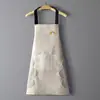 Delantales Personalizados para One Piece, Cocina del Hogar, de Aspecto Elegante, Overoles Impermeables y a Prueba de Aceite, Ropa de Trabajo, Delantales Resistentes a las Manchas para las Tareas del Hogar