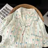 Atacado Transfronteiriço de Novos Pijamas Grandes com Tema de Urso e Bojos no Peito para Mulheres, Conjunto de Roupa de Casa Três Peças de Caimento Solto Que Pode Ser Usado Fora