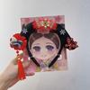 Banda para el cabello con bandera noble, accesorios para el cabello de palacio antiguo, tocados, diadema para niñas, tarjeta para el cabello, ropa Han antigua
