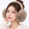 Orejeras de Invierno para Exteriores de Felpa de Pelo Largo Calentitas Cubreorejas Calentadores de Orejas para Hombres y Mujeres Alta Atmósfera Estética Protección contra el Frío Orejeras Ampliadas