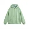 Moletom com capuz e gola redonda, forrado com fleece, para outono e inverno, 450g, peça versátil, vestuário de trabalho no atacado para homens e mulheres, fornecimento direto da fábrica