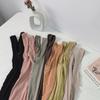 Meiyabi 8850 - Chaleco de cachemir ligero, cálido, de alta elasticidad, con cuello redondo grande, para otoño e invierno, sin mangas, para mujer