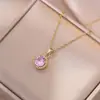 Collar para Mujer, Nuevo Colgante de Amor Transfronterizo de Moda, Diseño Nicho, Collar de Cadena para Clavícula Simple y Versátil