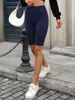 Ropa de Mujer Transfronteriza, Estilo Europeo y Americano, Pantalones de Cinco Puntos de Alta Elasticidad, Ropa Deportiva Exterior para Fitness y Yoga para Mujer, Pantalones Cortos Deportivos Finos de Verano de Comercio Exterior