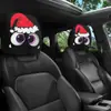 Funda para Reposacabezas de Asiento Impresa de Coche de Papá Noel para Producto Nuevo Transfronterizo Elástica Universal Divertida Funda Universal para Reposacabezas