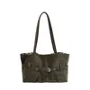 Bolsa Grande de Estampado de Leopardo para Mujer 2026 Nuevo Otoño/Invierno Nicho Sensación de Alta Gama Bolso de Hombro Único Bolso Tote para el Trabajo y el Trayecto Tendencia