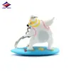 Long Zhiyu 15 Años Fabricante Muñeca Creativa Personalizada Personalizada Colgante Pequeño de PVC Llavero 3D Personalizado Inspección de Fábrica en Cualquier Momento