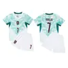 26-27 Uniformes de Fútbol para Estudiantes de Primaria Número 7 de C Ronaldo Número 10 de Neymar Camiseta Conjunto de Camiseta para Niños Camiseta de Fútbol