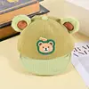 Sombrero de Pato Lindo para Bebé Otoño Invierno Felpa Lindo Sombrero de Bebé Estilo Coreano Engrosado Cálido Unisex Infantil Gorra de Béisbol para Exteriores