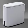 Lixeira do tipo Nordic Push, Sala de estar doméstica, Quarto WC, Pedal, Lixeira, Vaso de lixo coberto