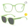 Gafas de Silicona Inteligentes Fotosensibles que Cambian de Color para Niños y Adolescentes para Proteger Sus Ojos al Usar Teléfonos Móviles, Gafas Protectoras de Alta Definición Anti-Luz Azul