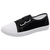 Zapatos Blancos Transpirables de Primavera y Verano para Mujer, Zapatos de Lona Perezosos, Nuevos Versátiles Slip-On 2026, Zapatos de Enfermera Transfronterizos