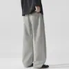 Pantalones de trabajo retro americanos para hombre, nuevo estilo otoño 2026, corte recto holgado, algodón puro, versátiles, de pierna ancha, casuales, al por mayor