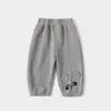 Pantalones de Bebé Primavera Otoño Estilo Delgado para Niños Ropa Exterior Pantalones Casuales para Niños Pequeños Niños Niñas de Un Año Ropa de Otoño Pantalones de Chándal Pantalones Largos de Bebé