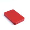 Caja de hojalata Almacenamiento de Herramientas de Belleza Caja Multicolor Caja Rectangular Almacenamiento de Brochas de Maquillaje Caja de Hierro Brocha de Maquillaje Caja de Metal