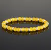 Pulsera de Aleación de Turquesa y Piedra Volcánica Estilo Europeo y Americano Más Vendida Transfronteriza Pulsera de Cuentas de Vidrio de Color Sólido Moda Joyería para Mujer Venta al por Mayor