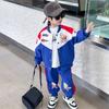Roupa Infantil do Ultraman Esportiva de Outono 2026 Nova Jaqueta de Baseball Estilosa e Legal para Meninos