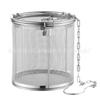 Colador de té de malla de acero inoxidable 304, sazonador, bolsa para sopa para olla caliente, cesta para sazonar carne para estofado, caja para estofado, caja filtrante, bola de sabor