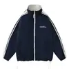 Nova jaqueta cardigã casual masculina com gola alta, reversível, versátil, estilo Hong Kong, plus size, marca da moda, top para primavera e outono
