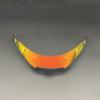 Spoiler Trasero para Casco K6 Color Galvanizado Aurora Colorida Accesorios de Decoración para Casco de Motocicleta