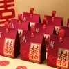 Caixa de Doces para Casamento 2026 Novo Modelo Sacola de Doces de Alto Padrão Nicho Caixa de Doces para Casamento Caixa de Papel Caixa Vazia