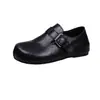 Zapatos Birkenstock para Mujer 2026 Nuevos Retro Versátiles Feos Lindos Planos Casuales Suela Suave Cuero Mate Mocasines Slip-ons