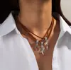 Sombrero de Vaquero Étnico Retro Transfronterizo de Aleación Botas de Vaquero Herradura Cactus Colgante Pulsera de Felpa Multicapa