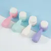 Cepillo de Limpieza Manual para Patas de Gato de Cerdas Suaves, Cepillo Facial Doble Cara para Limpieza de Poros y Masaje, Instrumento de Limpieza Facial, Herramienta de Limpieza ¡Ya Disponible!