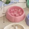 Alimentador Lento para Mascotas Transfronterizo Perro Comiendo Anti-asfixia Anti-derrames Ayuda para Alimentación Lenta Digestión Perro Tazón Fabricante Venta al por Mayor en Stock