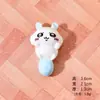 Paisagem em Miniatura Desenho Animado Criativo Figura de Cachorro Branco Celebridade da Internet Mais Vendido Decoração de Caixa Surpresa Acessórios Carro Desktop Pequenos Enfeites