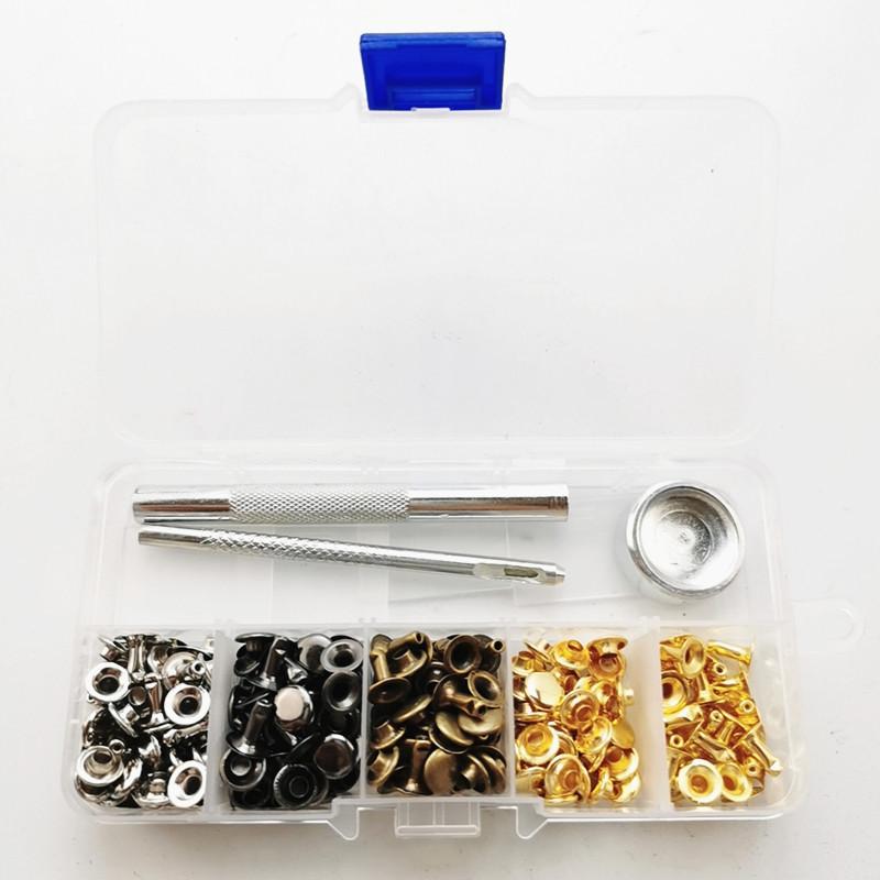 120套4色单面铆钉2