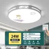 Nueva Lámpara de Techo para Sala de Estar Estilo Chino 5 Lámparas de Techo LED para Hogar Nueva Lámpara de Techo Simple y Grande para Habitación Dormitorio Estilo Moderno Minimalista Hierro